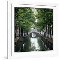 Canal in Oude, Delft-CM Dixon-Framed Photographic Print