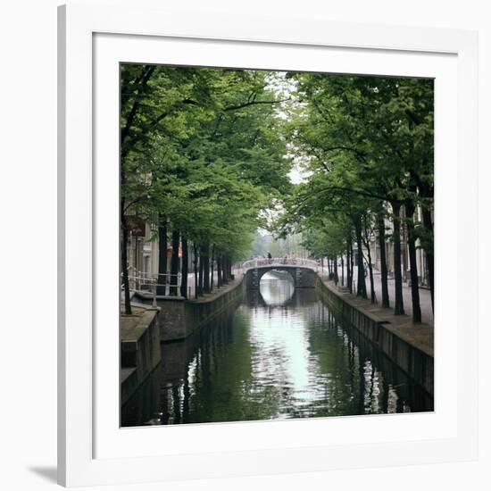 Canal in Oude, Delft-CM Dixon-Framed Photographic Print