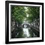 Canal in Oude, Delft-CM Dixon-Framed Photographic Print