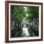 Canal in Oude, Delft-CM Dixon-Framed Photographic Print