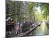 Canal in the Red Light District, Amsterdam, Netherlands, Europe-Amanda Hall-Mounted Photographic Print