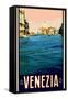 Canal in Venice Italy 2-Anna Siena-Framed Stretched Canvas