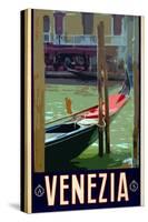 Canal in Venice Italy 3-Anna Siena-Stretched Canvas