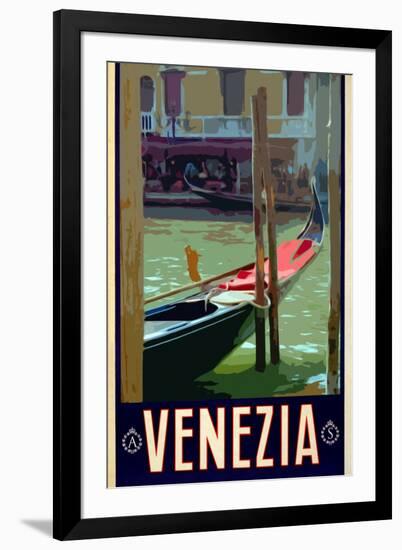 Canal in Venice Italy 3-Anna Siena-Framed Giclee Print