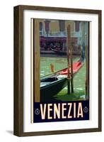 Canal in Venice Italy 3-Anna Siena-Framed Giclee Print