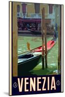 Canal in Venice Italy 3-Anna Siena-Mounted Giclee Print