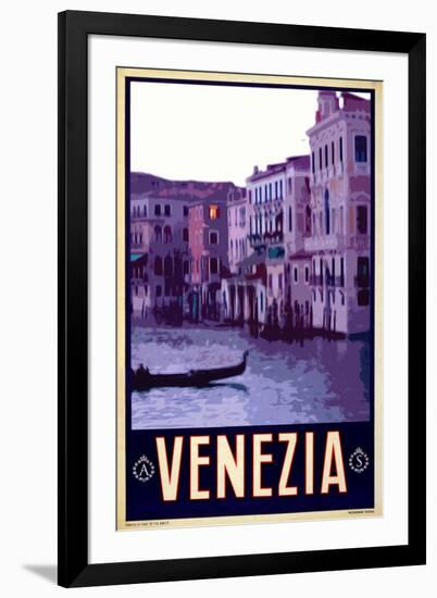 Canal in Venice Italy 4-Anna Siena-Framed Giclee Print