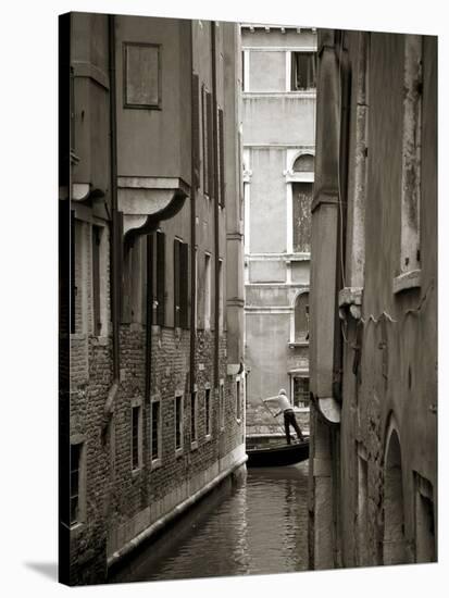 Canal in Venice, Italy-Jon Arnold-Stretched Canvas