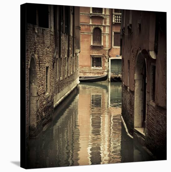 Canal in Venice, Italy-Jon Arnold-Stretched Canvas