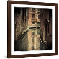 Canal in Venice, Italy-Jon Arnold-Framed Photographic Print