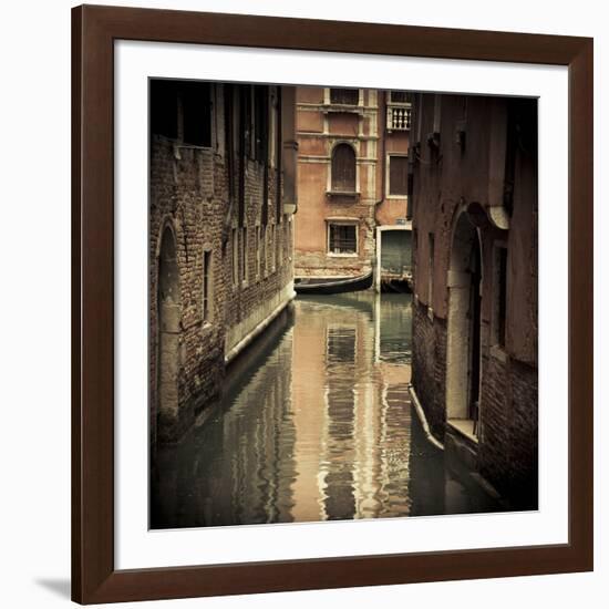 Canal in Venice, Italy-Jon Arnold-Framed Photographic Print