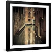 Canal in Venice, Italy-Jon Arnold-Framed Photographic Print