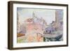 Canal in Venice-Henri Edmond Cross-Framed Giclee Print