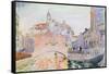 Canal in Venice-Henri Edmond Cross-Framed Stretched Canvas