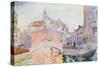 Canal in Venice-Henri Edmond Cross-Stretched Canvas