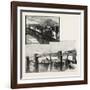 Canal Lock, and Railway Bridge at Ste. Anne'S, Canada, Nineteenth Century-null-Framed Giclee Print