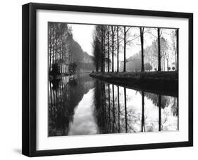 Canal, Normandy, France-Bill Philip-Framed Art Print