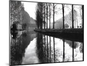Canal, Normandy, France-Bill Philip-Mounted Art Print