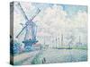 Canal of Overschie-Paul Signac-Stretched Canvas