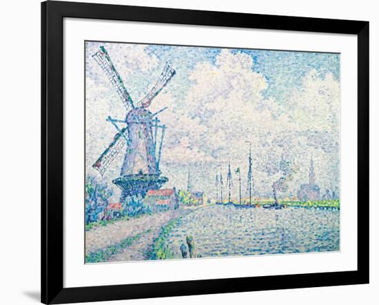 Canal of Overschie-Paul Signac-Framed Giclee Print