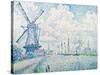 Canal of Overschie-Paul Signac-Stretched Canvas