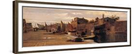 Canal of the Venetian Lagoon-Pietro Fragiacomo-Framed Giclee Print