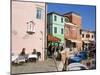 Canal on Burano Island, Venice, Veneto, Italy, Europe-Richard Cummins-Mounted Photographic Print