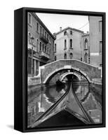 Canal on Island of Burano in Venetian Lagoon-Alfred Eisenstaedt-Framed Stretched Canvas