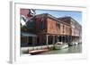 Canal on Murano Island, Venice, Veneto, Italy.-Nico Tondini-Framed Photographic Print