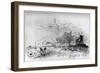 Canal Pres Rotterdam, (Canal Near Rotterda) C1830-1890-Johan Barthold Jongkind-Framed Giclee Print