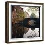 Canal Reflections, Bruges, Belgium-Roy Rainford-Framed Photographic Print