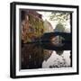 Canal Reflections, Bruges, Belgium-Roy Rainford-Framed Photographic Print