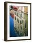 Canal reflections, Venice, Veneto, Italy-Russ Bishop-Framed Photographic Print