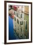 Canal reflections, Venice, Veneto, Italy-Russ Bishop-Framed Photographic Print