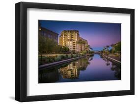 Canal Running Through, Scottsdale, Arizona,Usa-BCFC-Framed Photographic Print