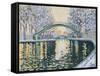 Canal Saint Martin en Hiver, 2003-Michel Bultet-Framed Stretched Canvas