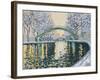 Canal Saint Martin en Hiver, 2003-Michel Bultet-Framed Giclee Print