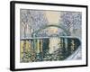 Canal Saint Martin en Hiver, 2003-Michel Bultet-Framed Giclee Print