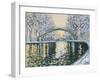 Canal Saint Martin en Hiver, 2003-Michel Bultet-Framed Giclee Print