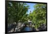 Canal Scene in Edam, Holland, Europe-James Emmerson-Framed Photographic Print