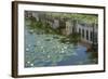 Canal Scene with Reflections and Floating Lilies, Delft, Holland, Europe-James Emmerson-Framed Photographic Print