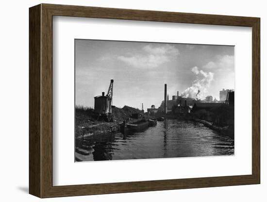 Canal Scene-null-Framed Photographic Print