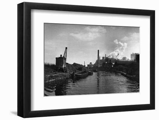 Canal Scene-null-Framed Photographic Print