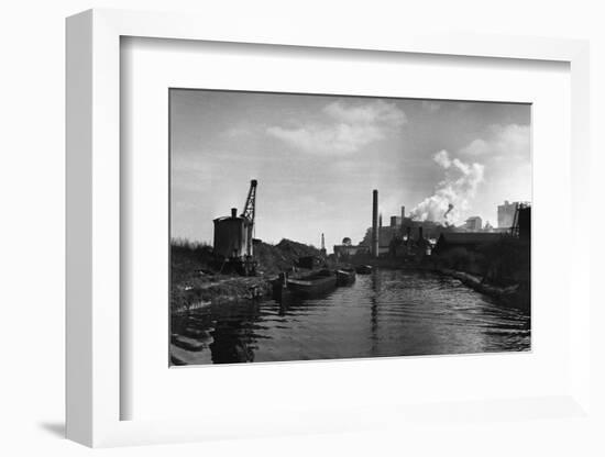 Canal Scene-null-Framed Photographic Print