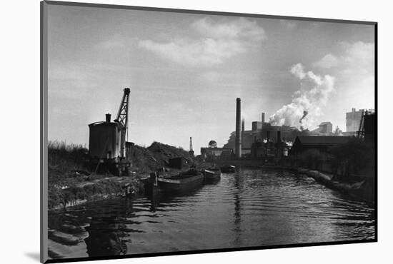 Canal Scene-null-Mounted Photographic Print