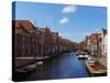 Canal Scenes in the City of Alkmaar-Terry Eggers-Stretched Canvas