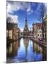 Canal Scenes in the City of Alkmaar-Terry Eggers-Mounted Photographic Print