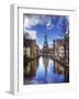 Canal Scenes in the City of Alkmaar-Terry Eggers-Framed Photographic Print