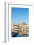 Canal Side Houses and Skyline, Gdansk, Poland, Europe-Christian Kober-Framed Photographic Print