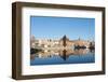 Canal Side Houses, Gdansk, Poland, Europe-Christian Kober-Framed Photographic Print